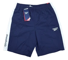 Reebok Ivy League 8" Inseam Drawstring Waist Athletic Men's Shorts Small NWT