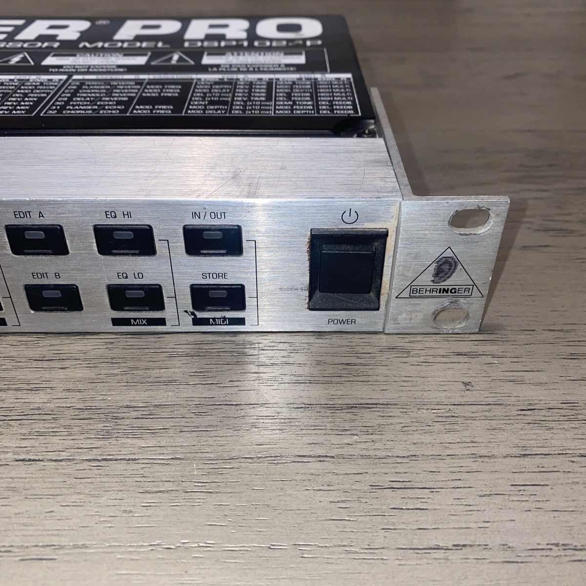 Behringer Virtualizer Pro DSP1024P For Parts Or Repair | eBay Behringer Virtualizer Pro DSP1024P For Parts Or Repair | eBay