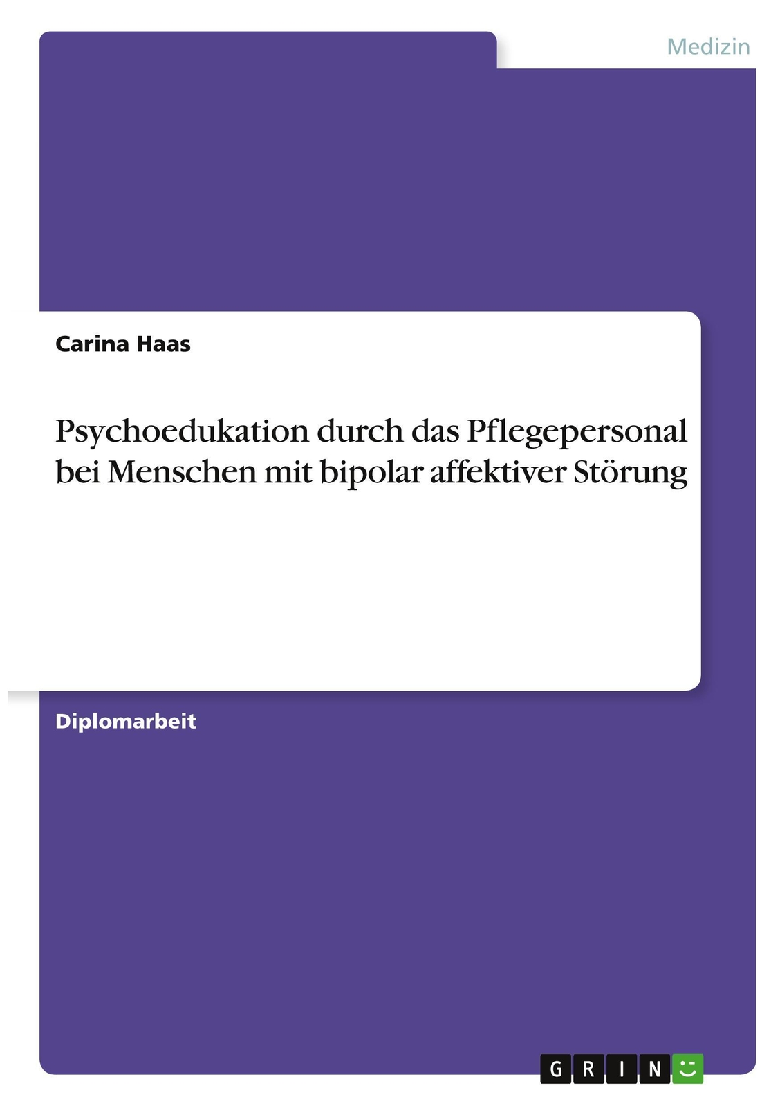 Thumbnail - Psychoedukation Durch Das Pflegepersonal Bei Menschen Mit Bipolar