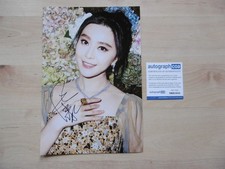 Fan Bingbing signed 8x12 inch photo autograph ACOA