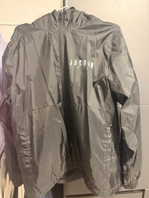 Schwarze Jordan Regenjacke Größe L