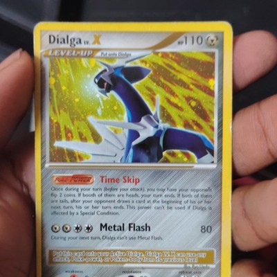 Pokemon Company Dialga LV.X 105/106 Great Encounters Ultra Rare Holo 110 HP EN
