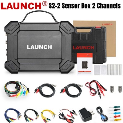 Launch X-431 Sensorbox S2-2 DC USB Oscilloscope 2 Channel Sensor Simulator Test