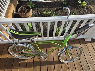 1970 RADAR Muscle Bike RARE Banana Seat Lime Sears MURRAY WILDCAT