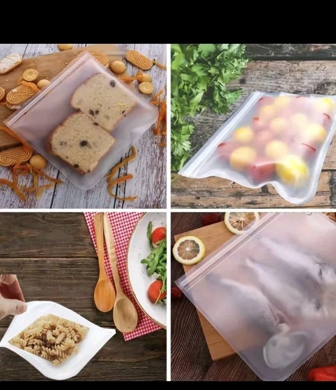 Reusable Silicone Food Storage Bags Set
Opens in a new window or tab