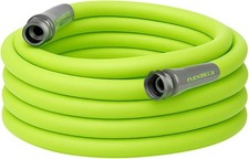 Garden Hose 5/8 in. x 50 ft., Lightweight All-Weather Water Hose, Durable and Fl