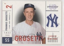 2001 Upper Deck Legends of New York Frank Crosetti #105 ma3