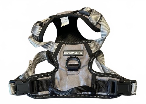 Eddie Bauer Medium Dog Harness Gray and Black 22-in Chest