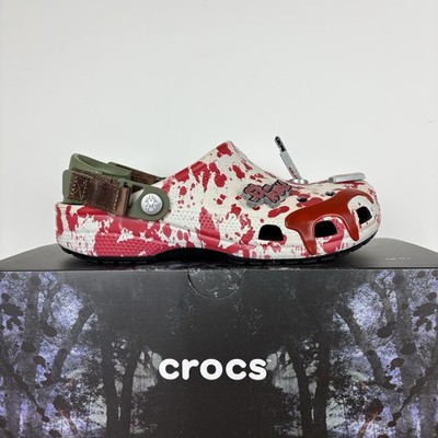Crocs Classic Friday The 13th Jason Vorhees Clogs Men\'s Size 8 / Women\'s 10 Crocs Friday the 13th Jason Vorhees Halloween Classic Clog  main image 2