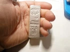 Hand Poured  silver bar 7.1 Troy Ounces ,  Rare Brand  Very Beautiful Bar