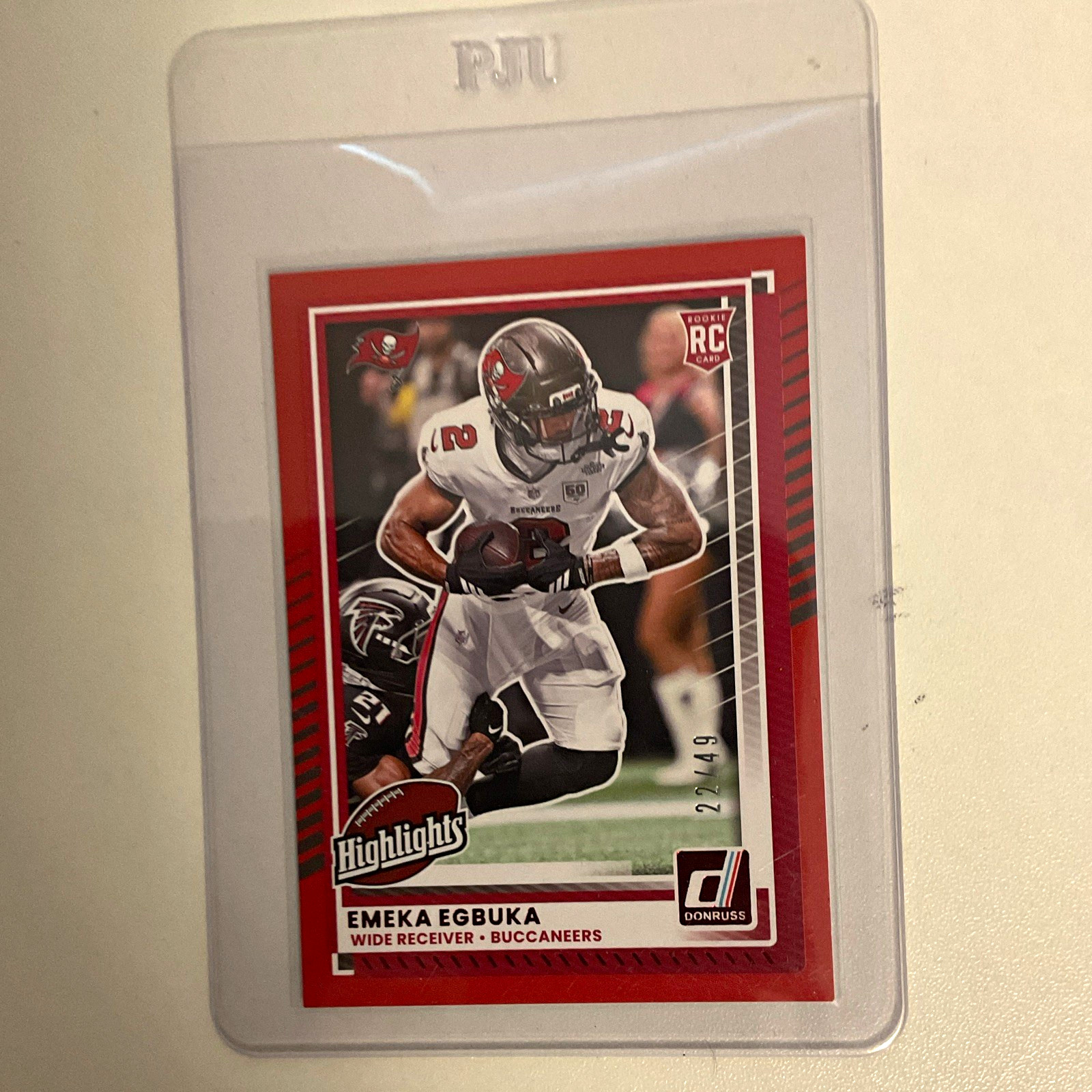 Panini 2023 Donruss Rookies & Highlights Emeka Egbuka RC #DRH-83 22/49