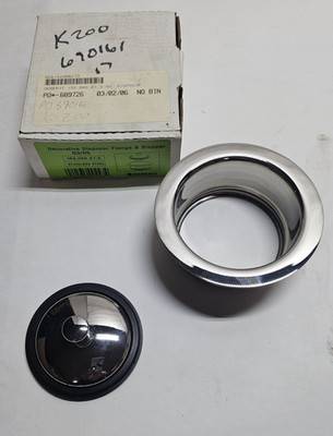 Geberit 152.060.21.3 Decorative Disposer Flange & Stopper Stainless Steel