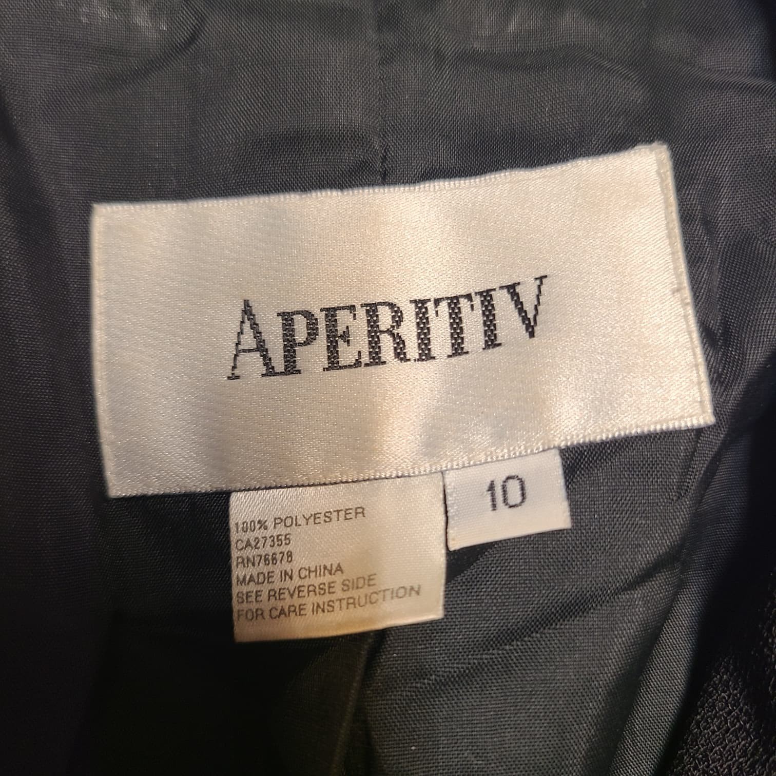 Women's Aperitiv Wool Patchwork Jacket Size 10 - image 8