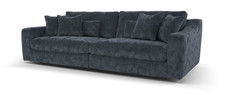 Sofology Bellagio Fabric 4 Seater Split Reversible Feather Flex Interior in Chun