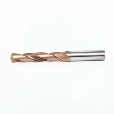 KLOT 3D Coolant Thru TiCN Coated HRC65 Drill Bit 8.1-20mm Solid Carbide 2-Flute