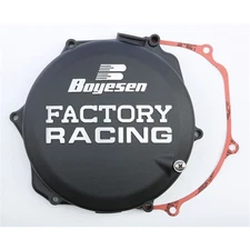 Boyesen Factory Racing Clutch Cover - Black CC-26AB