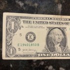 Birthday, Anniversary, Note 05/18/1940 One Dollar Fancy Serial Number E 19401850 — photo 3