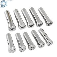 3-20mm 10 Pieces R8 Round Spring Collet Set New