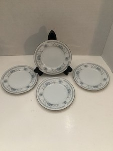American Limoges Vtg “Bridal Bouquet” Salem Heritage Coll, 6.5” Plates. Set/4