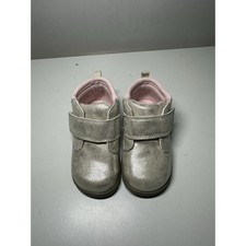 Simple Joys by Carter's London First Walker Shoe Gold Sz 6
