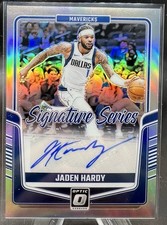 2024-25 Donruss Optic JADEN HARDY Signature Series Silver Prizm Holo Auto