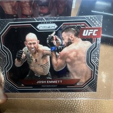 2021 Panini Prizm UFC Josh Emmett #121 Base Mixed Martial Arts Card
