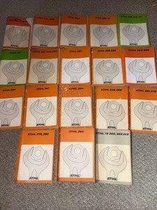 STIHL DEALER Vintage Service Manuals / Special Tools Catalog Lot of 18 READ