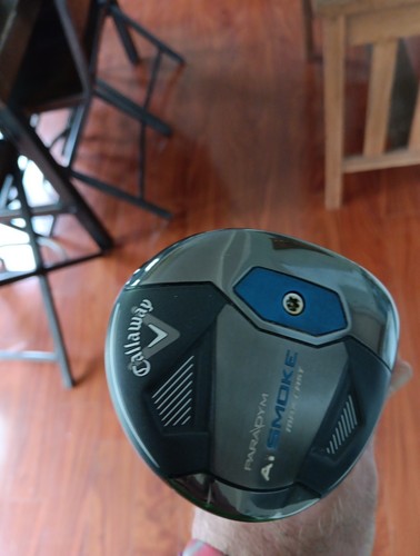 Callaway Paradym Ai Smoke Max Fast 22* 7-wood w/ New ProLaunch Blue 60g Stiff - Picture 14 of 16