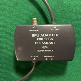 RFU Adapter For Sega Dreamcast: Pre Owned