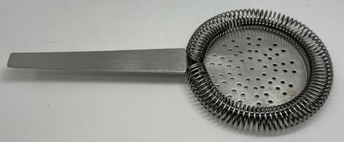 Colador de cóctel Hawthorne vintage de acero inoxidable hecho en Alemania - Imagen 2 de 13