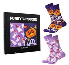 Pumpkin Halloween Socks For Women Men,Cat Socks Gift Ghosts Cat Pumpkin Style