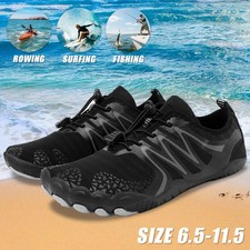 Men's Water Shoes Quick Dry Barefoot for Swim Diving Surf Aqua Sport Beach Size