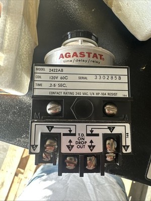 New Agastat Time Delay Relay