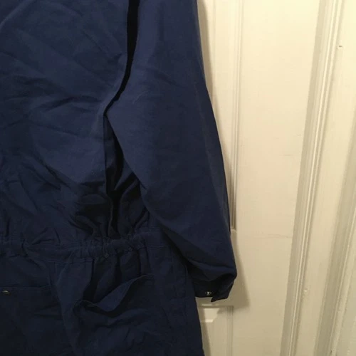 Workrite Brand FR Fire Flame Resistant Coveralls Indura Navy Blue 38-R NWT image 9