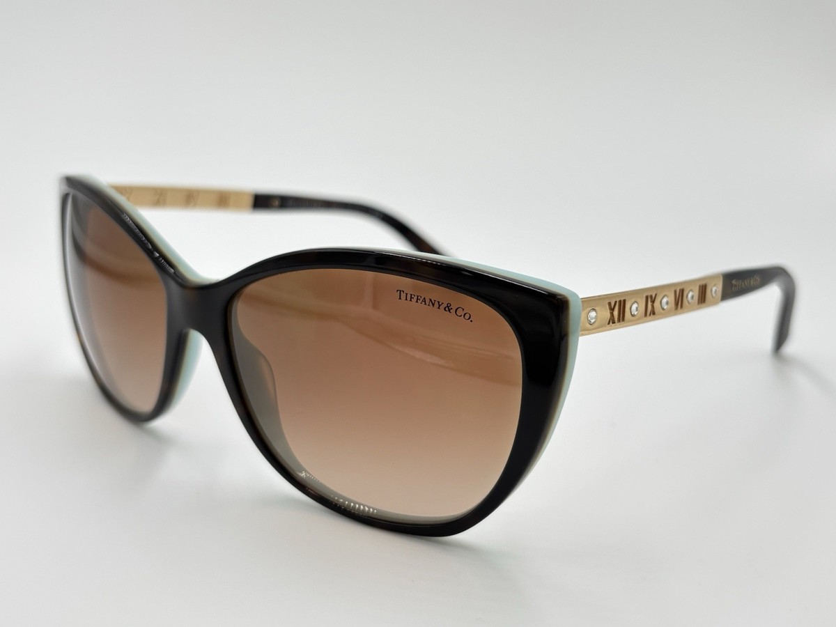 TIFFANY&CO TF4094B 8134/3B Tortoise ROMAN ACCENTS/CRYSTALS  display picture 3
