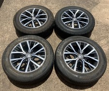 2018-2021 Volkswagen VW Tiguan SET Wheels Rim TIRE 17 5NN601025KNQ9 OEM Factory