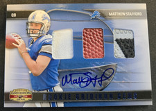 Matthew Stafford 2009 Donruss Gridiron Gear #203 Prime Gems RC Patch Auto /25