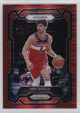 2023-24 Panini Prizm Red Seismic Prizm 281/299 Deni Avdija #261 16qd