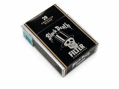 Black Death Zigarettenschachtel 1995 Rarität