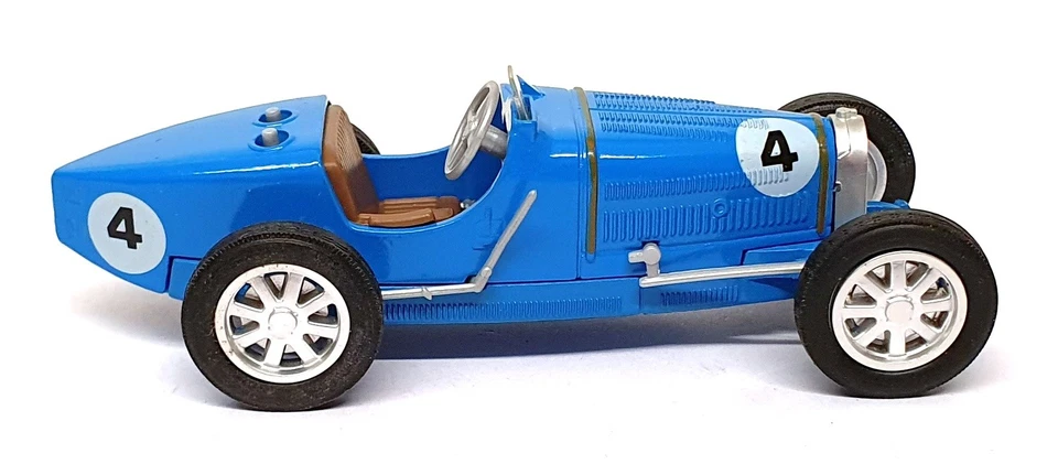 Matchbox Appx 10cm Long Y-11 - 1932 Bugatti Type 51 GP Race Car - Blue - Image 3 of 4