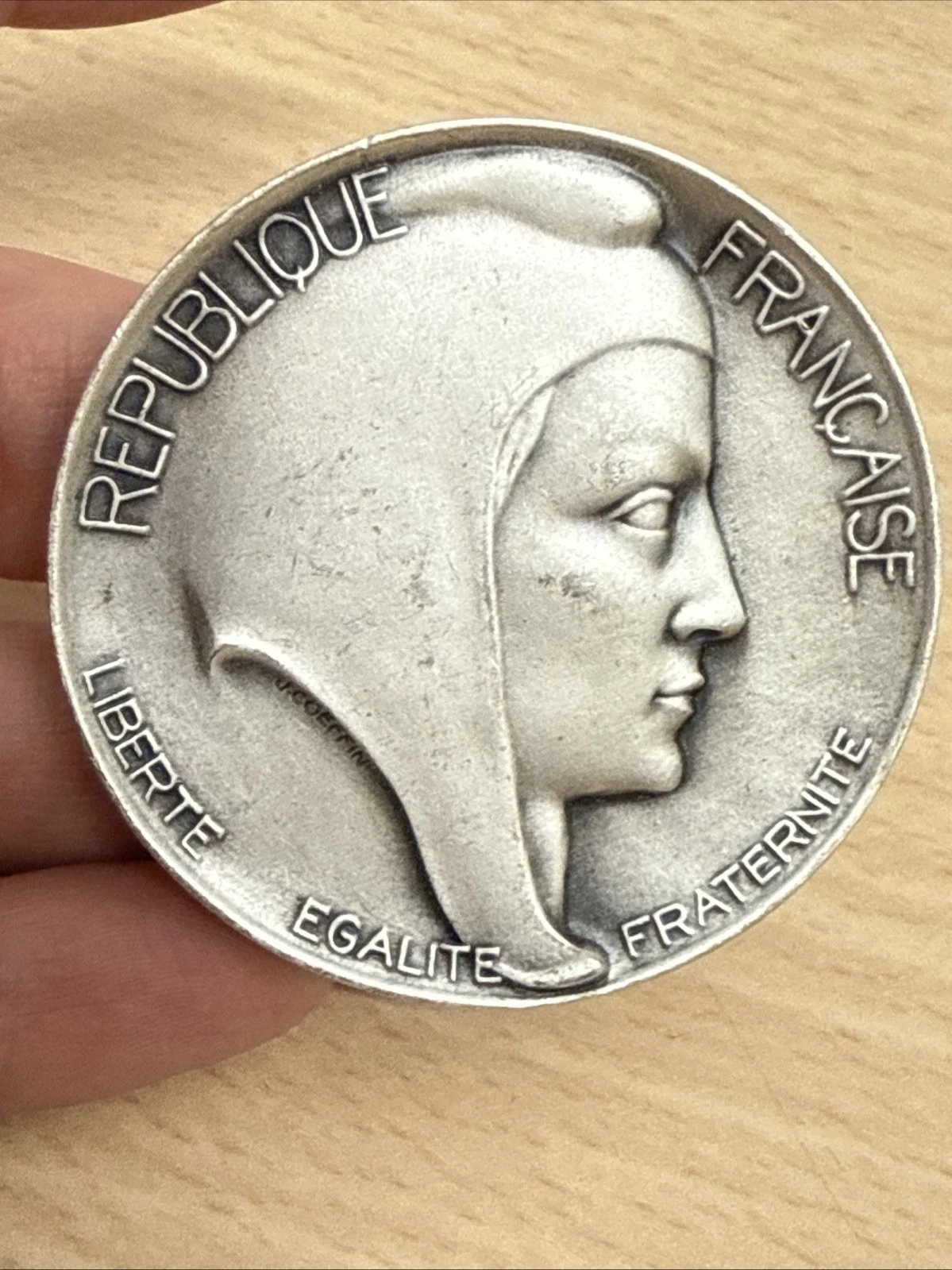 Médaille Société D’encouragement Au Progrès en bronze 1286