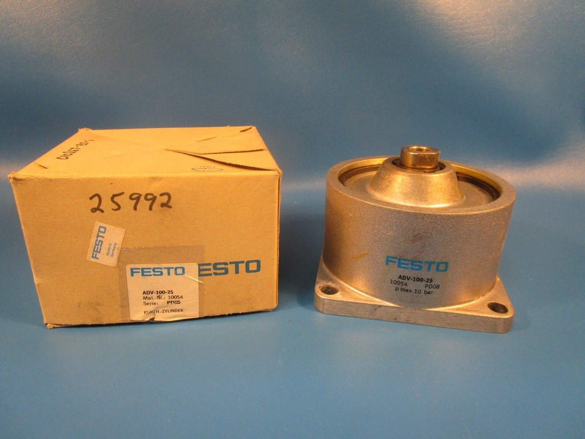 FESTO ADV-100-25, 10054 Cylinder, Double Acting, 25mm Stroke
