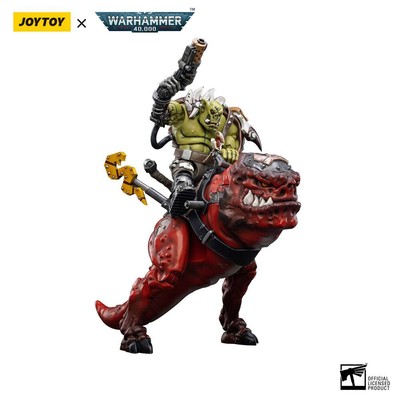 Joy Toy Warhammer 40k 2-Pack 1/18 Orks Squighog Nob on Smasha Squig