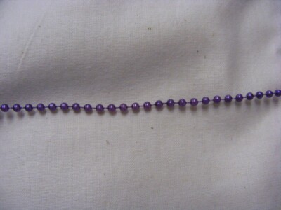 Pearls on String Purple 3mm metres Australia