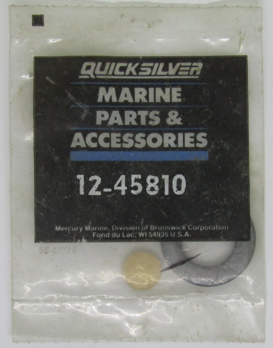 New Quicksilver Mercury Marine Boat OEM Washer Part No. 12-45810 