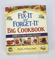 Fix-It and Forget-It Big Cookbook By Phyllis Good, Hardcover with Dust Jacket