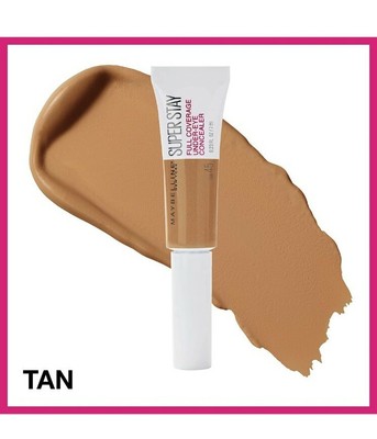 Maybelline Super Stay Full Coverage Under-Eye Concealer, 45 Tan 