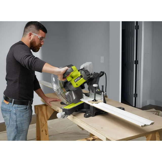 Ryobi TSS121 Sliding Miter Saw for sale online eBay