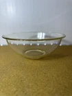 Vintage Large Pyrex 326 Clear Glass Dish 4 Qt Mixing Bowl 12"