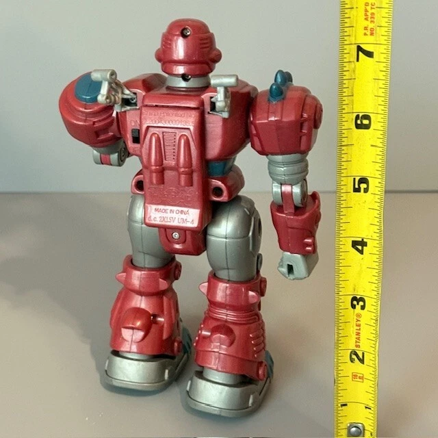 Hap-P-Kid Transformers Figura Juguete Robot Electrónico Gatling Pistola Brazo Sonido Caminar Foto 2 de 3